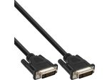 Inline® 17791A Cavo DVI-I, Digitale/Analogico, 24+5 Maschio/Maschio, Dual Link, Senza Ferriti, 1,8 M