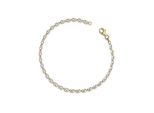 Armband Firetti "Schmuck Geschenk Silber 925 Armschmuck Armkette Kugelkette" Gr. 19, Gold (Silberfarben, Gelbgoldfarben), ArmbäNder, Damen, 19, Silber 925 (Sterlingsilber), Armband, Made In Germany