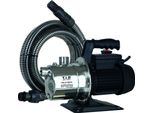 Pompa Da Giardino T.I.P. Con Set Di Aspirazione Clean Jet 1000 Plus Con Kit
