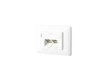 Metz Connect E-DAT C6A 2 Porte Up Bianco Puro