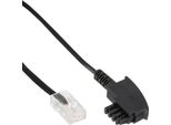Inline® 18501 Cavo TAE-F Per Router Dsl, Spina TAE-F A RJ45 8P2C, 1M
