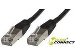 Microconnect - Netzwerkkabel - RJ-45 (M) Zu RJ-45 (M) - 10 M - Sstp-Kabel - Cat 6 - Schwarz