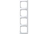 Merten 389419 1-M Cornice Di Copertura, Sistema M A 4 Ingressi Bianco Polare Lucido