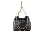 UmhäNgetasche "Chicca", Damen, Gr. B/H/T: 25Cm X 23Cm X 9Cm Onesize, Schwarz, Leder, Collezione Alessandro, Taschen UmhäNgetasche, Aus Echtem Leder, UmhäNgebeutel