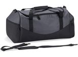 Quadra QS70 | Borsa Sportiva Teamwear Holdall | 62 X 30 X 30 Cm - Colore: Grigio Grafite/Nero - Dimensioni: 62 X 30 X 30 Cm