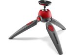 Manfrotto Pixi Evo Treppiede Per Fotocamere Digitali/Film 3 Gambe Grigio, Rosso