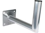 Schwaiger 5149 Supporto Per Parabola Satellitare Antenna Sat Supporto A Parete Per Parabola Satellitare In Alluminio Distanza Dalla Parete 35Cm