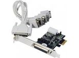 Longshine LCS-6324P Longshine Controller Pcie 4X Seriell Powered (RS232C) Bulk