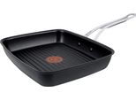Tefal Jamie Oliver Padella Grill In Alluminio Fuso 23 Cm X 27 Cm Nero