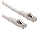 Roline - Patch-Kabel - RJ-45 (M) Bis RJ-45 (M) - 15 M - Sftp - Cat 6A - Grau (21.15.2808)