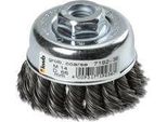 Kwb Spazzole A Tazza AGGRESSO-FLEX®, Filo D'acciaio Hss Annodato E Aggraffato Per L'uso Con Smerigliatrici Angolari 719236 1 Pz