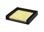 Wedo 631801 Wedo Acryl Zettelbox Black Office Mit Haftnotizblock
