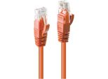Lindy 48111 Cat6 U/Utp Kabel, Orange, 7.50M