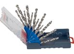 Kwb 109119 Hss Metal Twist Drill Bit Set 19-Piece 1 Mm, 1.5 Mm, 2 Mm, 2.5 Mm, 3 Mm, 3.5 Mm, 4 Mm, 4.5 Mm, 5 Mm, 5.5 Mm, 6 Mm, 6.5 Mm, 7 Mm, 7.5 Mm, 8 Mm, 8.5