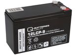 Q-Batteries 12LCP-9 / 12V - 9Ah Batteria Al Piombo Acido Tipo Agm - Deep Cycle Vrla