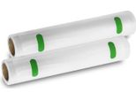 Rotoli Cecotec Per Confezioni Sottovuoto, Set Di 2 Rotoli, Misura Media, 20 X 600 Cm Superficie Goffrata, Senza Bpa.