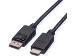 Roline Rm Cavo Displayport Dp - Hdtv, St/St, Nero, 2 M