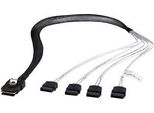 Fantec Src-Mini Sas A 4X Sata Cavo, Mini Sas SFF8087 A 4X Sata (Ocr) 0,7M