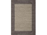 80X150 Cm Tappeto Life Shaggy 1503 Taupe