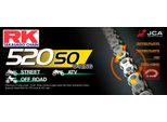 Catena Rk "520S0"" 5/8 X 1/4, Catena O-Ring, Resistenza Alla Trazione 96 Maglie, Cl"