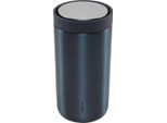 Stelton To Go Tazza Click To Go 0,2 L. Blu Scuro Metallizzato