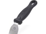De Buyer 4231.25, Spatola Da Cucina, Acciaio Inossidabile, Acciaio Inossidabile, Poliammide, Nero, 35 Mm
