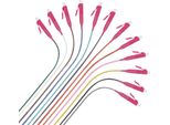 Helos Faserpigtail 12 X Lc OM4 50/125µM, Easy Strip, 2,0M ?Rivestimento Esterno Senza Alogeni 900 U ?Cavo Od:0,9Mm±0,05 ?OM4 50/125Um ?Per 10 Gbit Ethernet ?Con Ghiera E Stivale In Ceramica ?Upc Polish ?Colore Del Cavo:1.Blu, 2.Arancione, 3.Verde, 4.Marrone, 5.Grigio, 6.Bianco, 7.Rosso, 8.Nero, 9.Giallo, 10.Viola, 11.Rosa, 12.Azzurro ?Colore Del Rivestimento:1.Blu, 2.Arancione, 3.Verde, 4.Marrone,