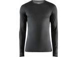 T-Shirt Craft Pro Dry Nanoweight Ls - Uomo, Nero - Taglia M