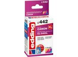 Edding EDD-442 Cartuccia Stampante 1 Pezzo(I) Ciano Compatibile