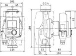 Wilo 25/0,5-6 180Mm NassläUfer-Premium-Hocheffizienzpumpe Stratos Pico Plus