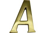 Lettera Edm A Ottone Lucido (10 Cm)