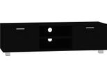 Syfax™ Mobile Porta Tv Nero 140X40,5X35 Cm In Legno Multistrato