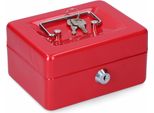 Cassetta Di Sicurezza Micel CFC09 M13392 Rosso Acciaio 15,2 X 11,8 X 8 Cm
