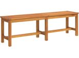 Syfax™ Panca Da Giardino 150X35X45 Cm In Legno Massello Di Acacia
