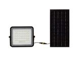 Proiettore Led Solar V-TAC 10W Telecomando, Auto, Timer, IP65 Nero VT-80W 4000K 800Lm