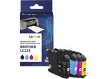 Freecolor K10388F7 Freecolor Patrone Brother LC223 Multiplack Bk/C/M/Y Remanufactured