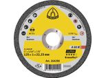 Dischi Da Taglio Klingspor A 60 N, 125 X 1 X 22,23 Mm Diritti