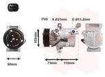 Van Wezel 1501K702 DKV09Z Climatizzatore Compressore Climatizzatore Pag 46 SP-A2 R1234Yf R134A Per Dacia Sandero Ii Duster Ii Logan Mcv Ii Logan Ii