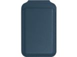 Satechi Magnetic Wallet Stand For Iphone Dal 12 Al 15 Pro Max In Blue