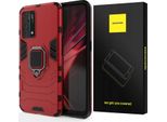 Custodia Spacecase X-Ring Per Realme Gt Master Edition Rosso