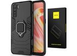 Spacecase Custodia Protettiva X-Ring Per Oppo Reno 3 Nero