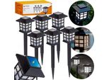Vergionic 0793 Lampada Solare Da Giardino, 27 Cm, IP44, 6 Pz