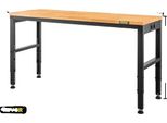 Tavolo Da Lavoro, Capacità Di Carico Di 900 Kg, Piano In Rovere, 53X18In Senza Ruote