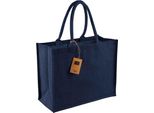 Westford Mill - Borsa Della Spesa "Classic"", Iuta RW9412 (Taglia Unica) (Blu Navy)"