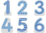 Treno Di Compleanno Goki "Oslo"" - Numeri Da 1 A 6 Nessun Giocattolo Blu"