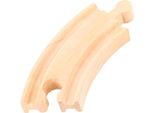 Bigjigs Ferrovia In Legno Curve Corte - 12 Pezzi - Set Di Ampliamento