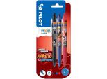 Pilot 3800321 Penna Roller Penna Stick A Sfera Nero, Blu, Rosso 3 Pz