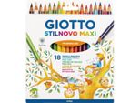 Giotto F226200 Pastello Colorato Colori Assortiti 18 Pz