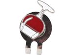 Clip Magnetica Del Cappello Del Metallo A Forma Di Bicchiere Di Vino, Segno Della Palla, Clip Della Palla Del Metallo, Supporto Magnetico Del Contrassegno Della Palla, Clip Del Cappello Del Contrassegno Della Palla