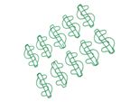 Clip Di Carta A Forma Di Dollaro, Clip Di Carta In Metallo, Clip Di Carta Segnalibro, Clip Di Carta Portatile, Creativamente Clip Di Carta, Clip Di Carta Carino